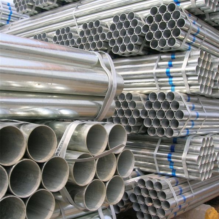 ASTM A53 galvanized welded steel pipes