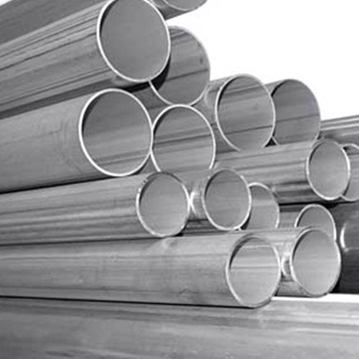 Welded steel pipe and stainless pipe