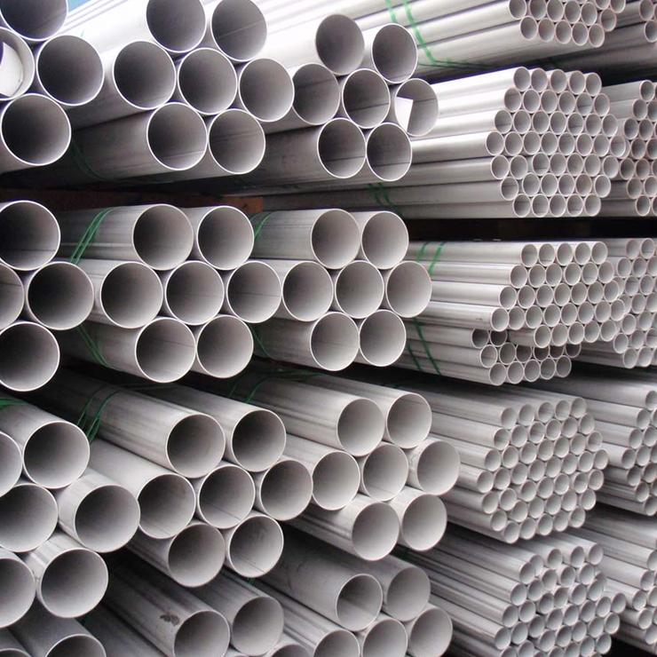 Welded steel pipe and stainless pipe