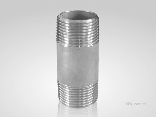 SS304 threaded barrel nipple