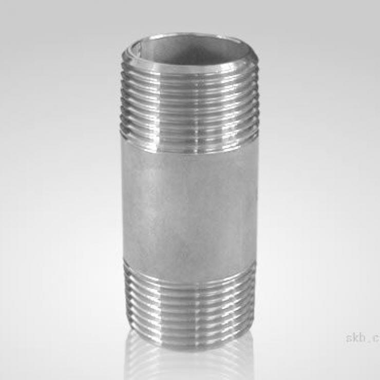 SS304 threaded barrel nipple