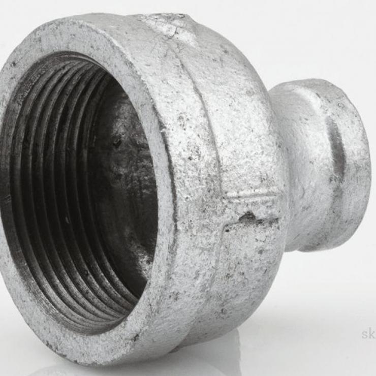 Galvanized reducing socket